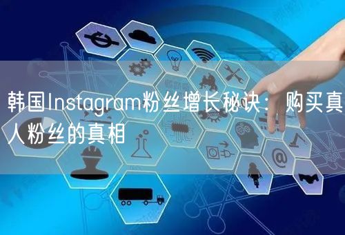 韩国Instagram粉丝增长秘诀:购买真人粉丝的真相
