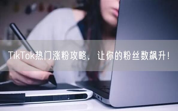 TikTok热门涨粉攻略,让你的粉丝数飙