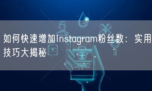 如何快速增加Instagram粉丝数：实用技巧大揭秘