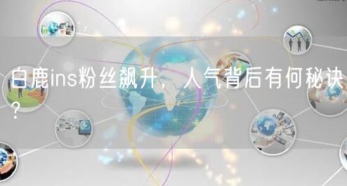 白鹿ins粉丝飙升，人气背后有何秘诀？