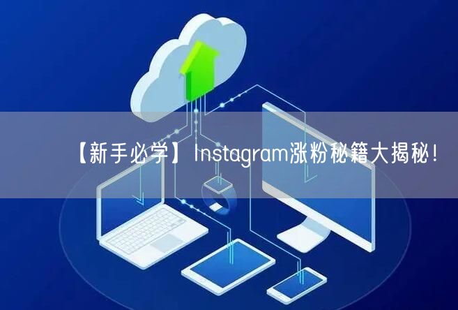 【新手必学】Instagram涨粉秘籍大揭秘！