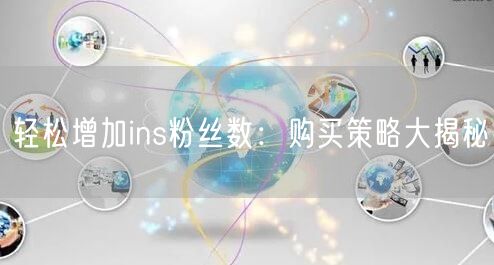 轻松增加ins粉丝数：购买策略大揭秘