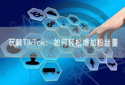 玩转TikTok：如何轻松增加粉丝量