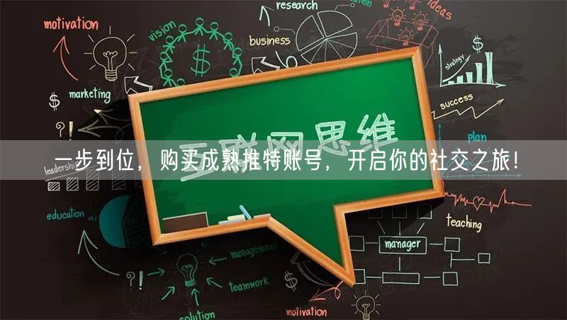 一步到位，购买成熟推特账号，开启你的社交之旅！