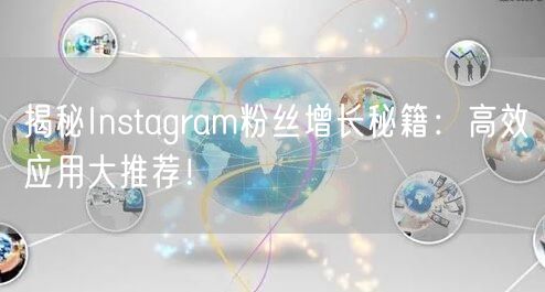 揭秘Instagram粉丝增长秘籍:高效应用大推荐!