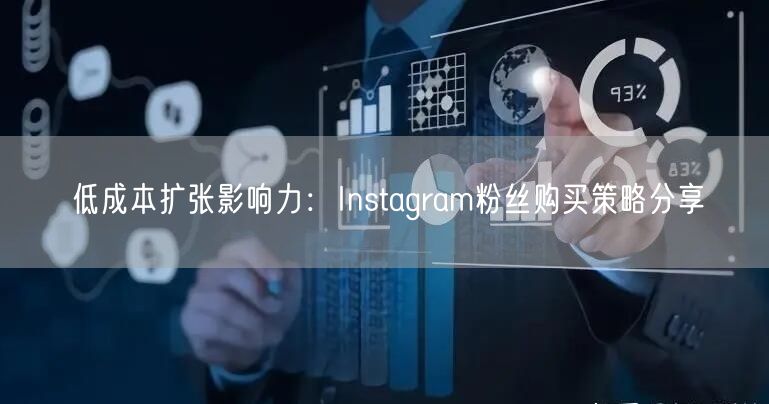 低成本扩张影响力：Instagram粉丝购买策略分享
