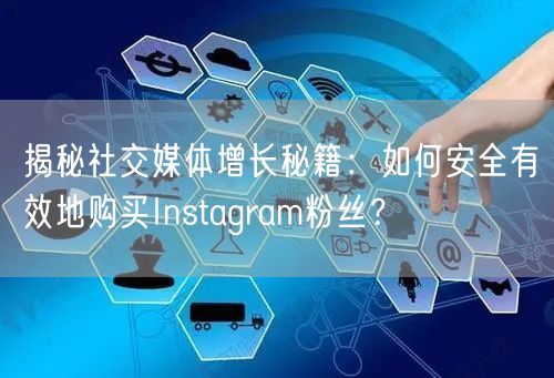 揭秘社交媒体增长秘籍：如何安全有效地购买Instagram粉丝？