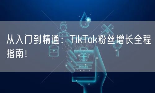 从入门到精通：TikTok粉丝增长全程指
