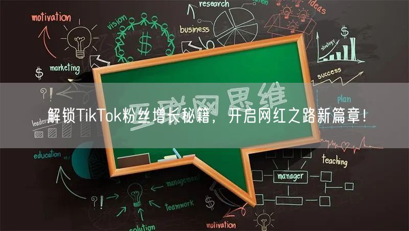 解锁TikTok粉丝增长秘籍，开启网红之路新篇章！