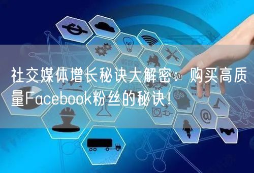 社交媒体增长秘诀大解密：购买高质量Facebook粉丝的秘诀！