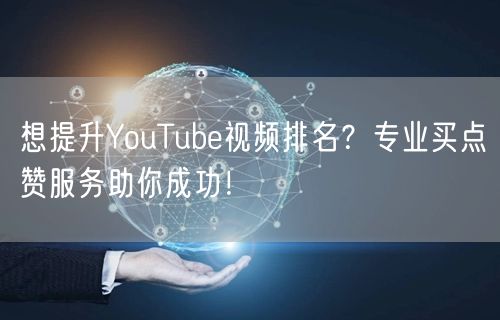 想提升YouTube视频排名？专业买点赞服务助你成功！