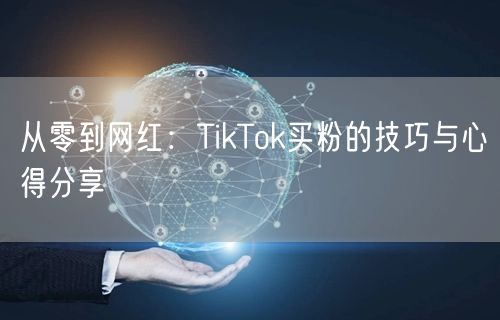 从零到网红：TikTok买粉的技巧与心得分享