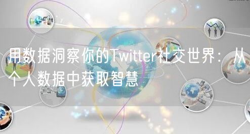 用数据洞察你的Twitter社交世界：从个人数据中获取智慧