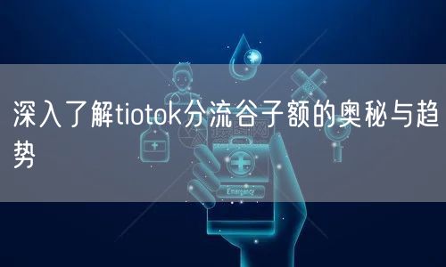 深入了解tiotok分流谷子额的奥秘与趋势