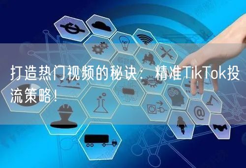 打造热门视频的秘诀：精准TikTok投流