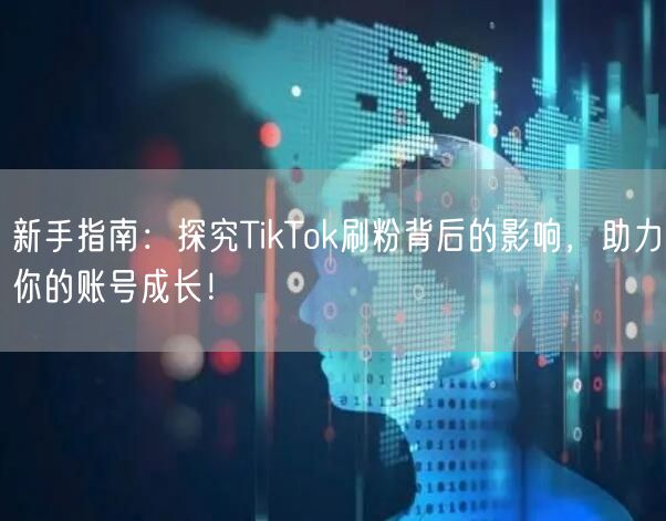新手指南:探究TikTok刷粉背后的影响