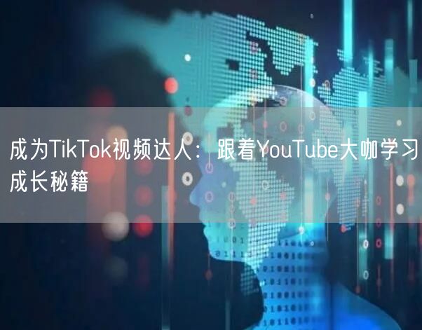 成为TikTok视频达人:跟着YouTu